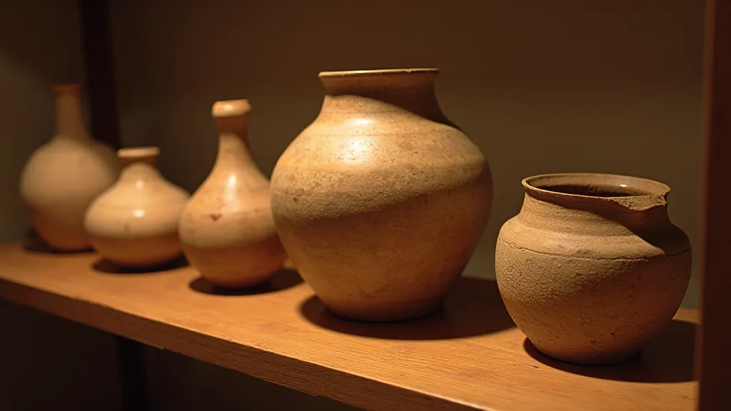 Collection of regional pottery pieces